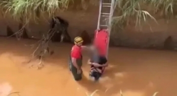 Homem é resgatado depois de ser agredido e ficar 9h em córrego, dizem bombeiros 